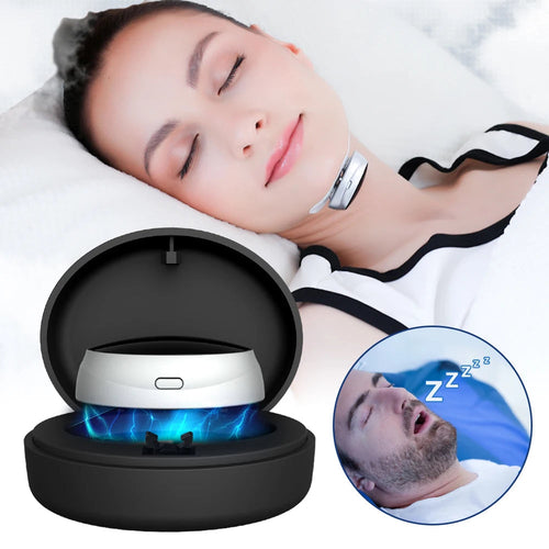 QuietNest™ Smart Anti-Snoring Device – Comfortable Sleep Aid